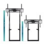 Tooq TITAN Soporte de Suelo y Pared Motorizado FSM01-B para TV 55-100 pulgadas